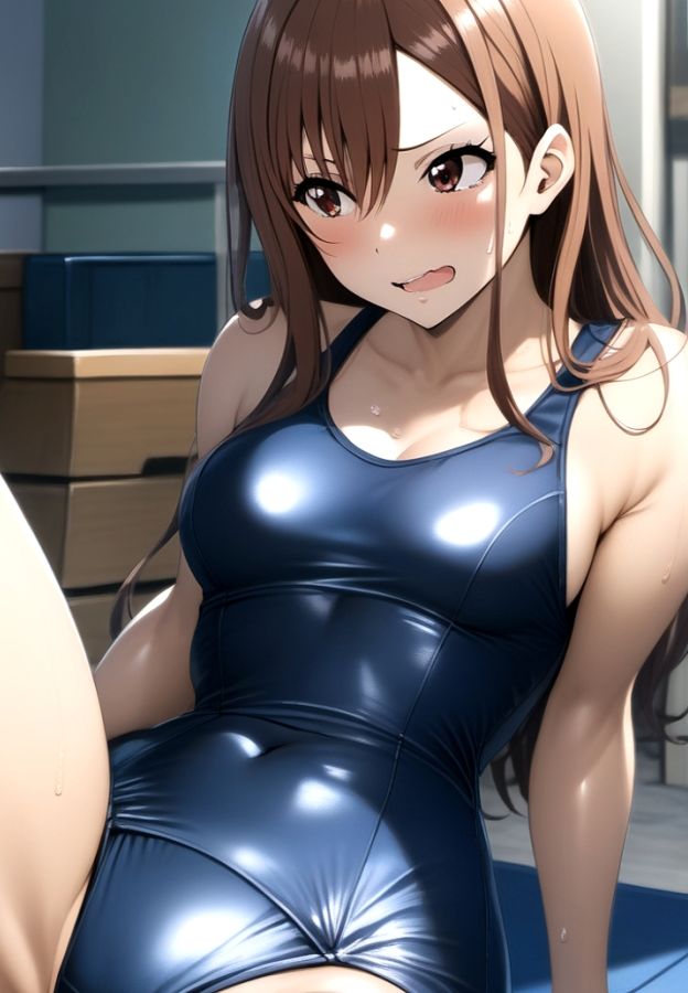 《d_617617》女子校生に蹴られるだけ 格闘女子天崎美姫とスクール水着な日々2の画像5