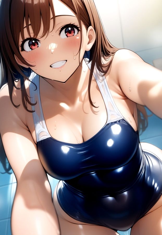 《d_617617》女子校生に蹴られるだけ 格闘女子天崎美姫とスクール水着な日々2の画像7