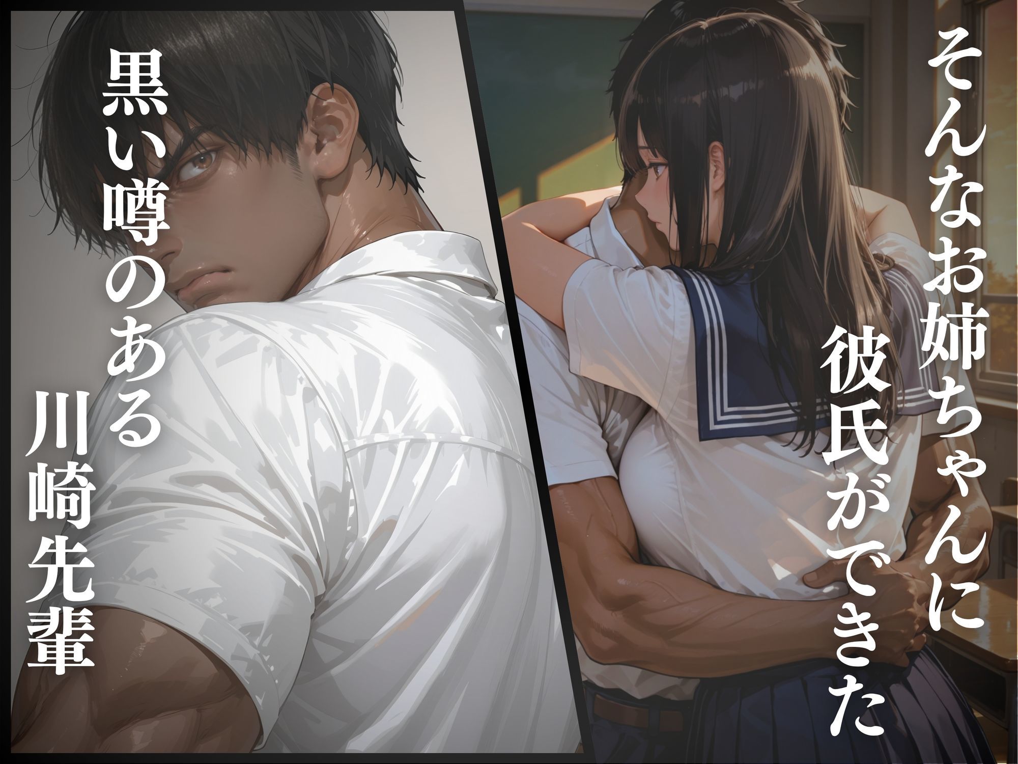 サンプル画像2:仲の良い年上のお姉ちゃんがヤリチンの先輩とセックスをする話(あかさ太郎) [d_617643]