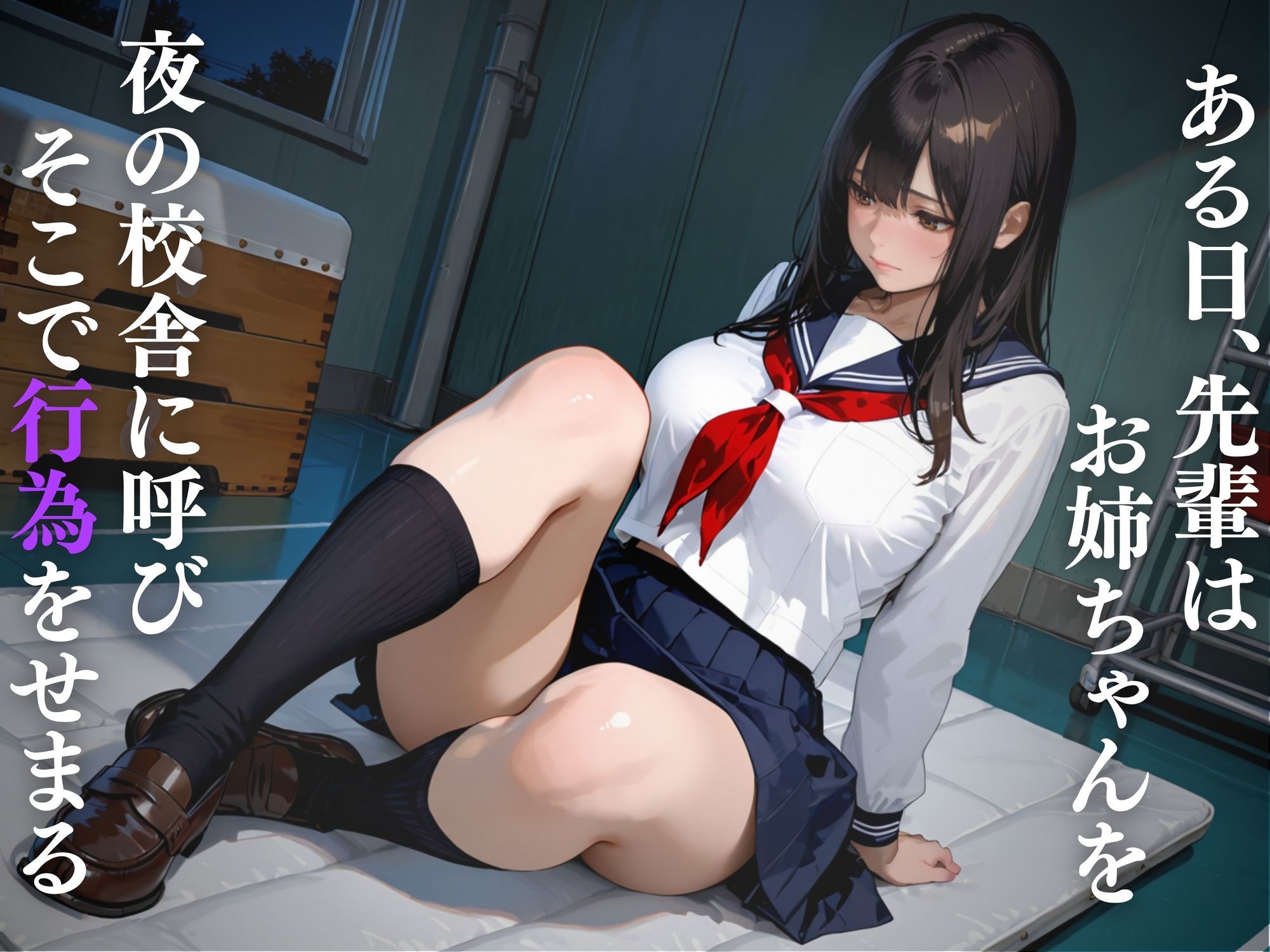 サンプル画像6:仲の良い年上のお姉ちゃんがヤリチンの先輩とセックスをする話(あかさ太郎) [d_617643]