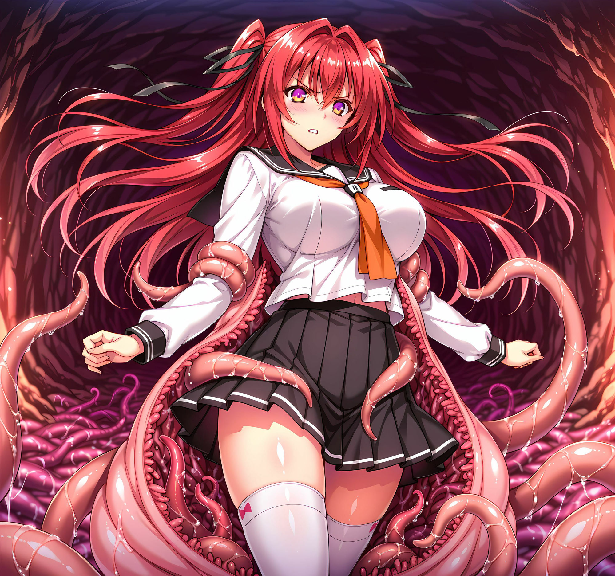 サンプル画像3:ミオ洗脳丸呑み悪堕ち〜サキュバス転生〜(ochiruevil) [d_617648]