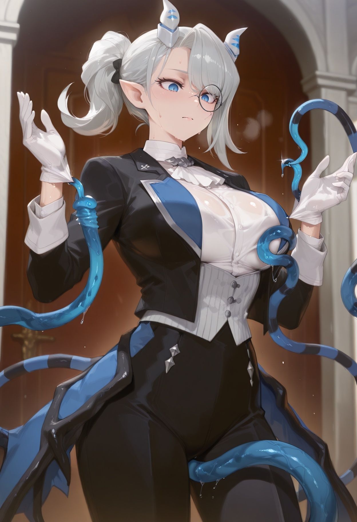 サンプル画像4:白銀城触手陥落(ひめらぎ工房) [d_617664]