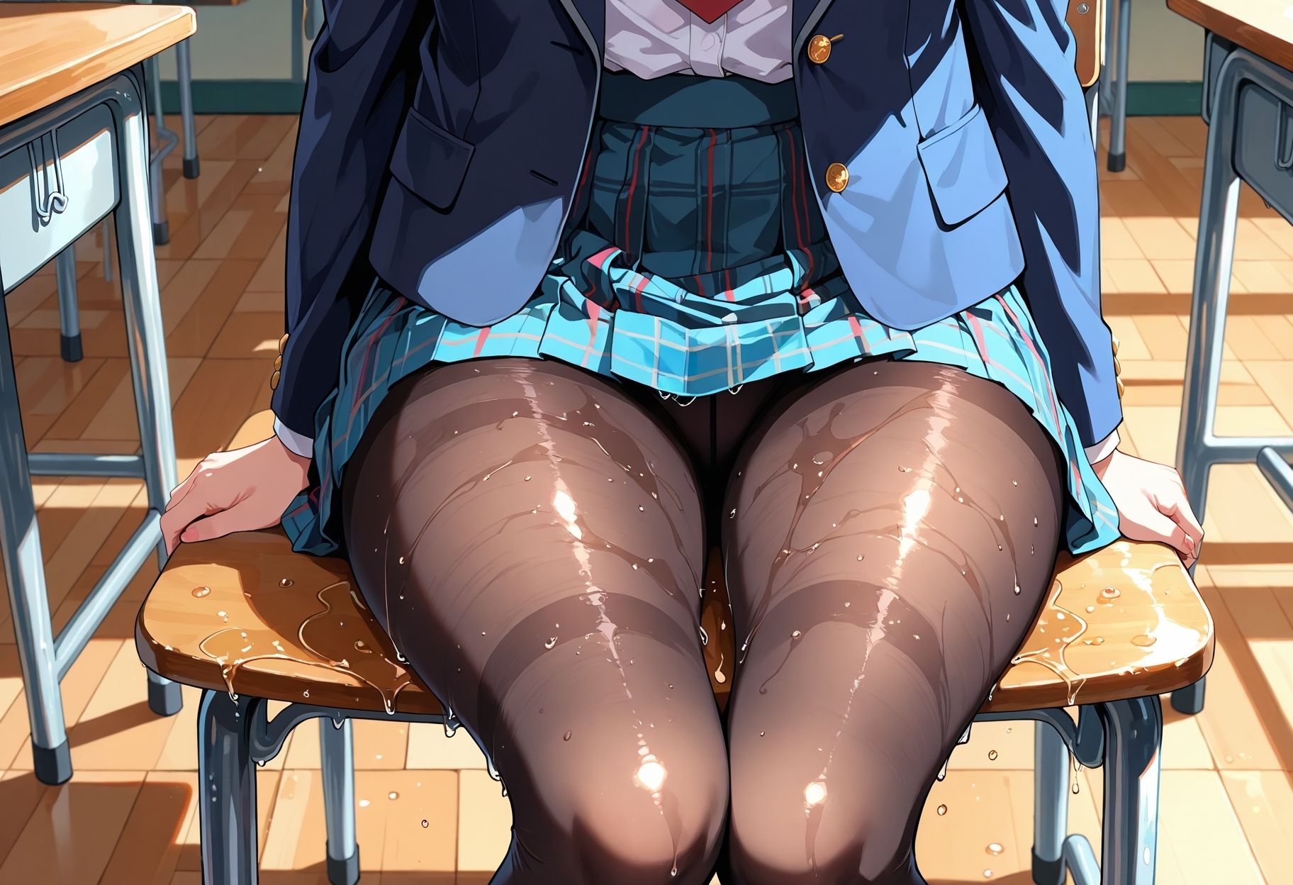 サンプル画像2:生意気なギャルのパンツに媚薬仕込んでみた(さいのかわら) [d_617690]