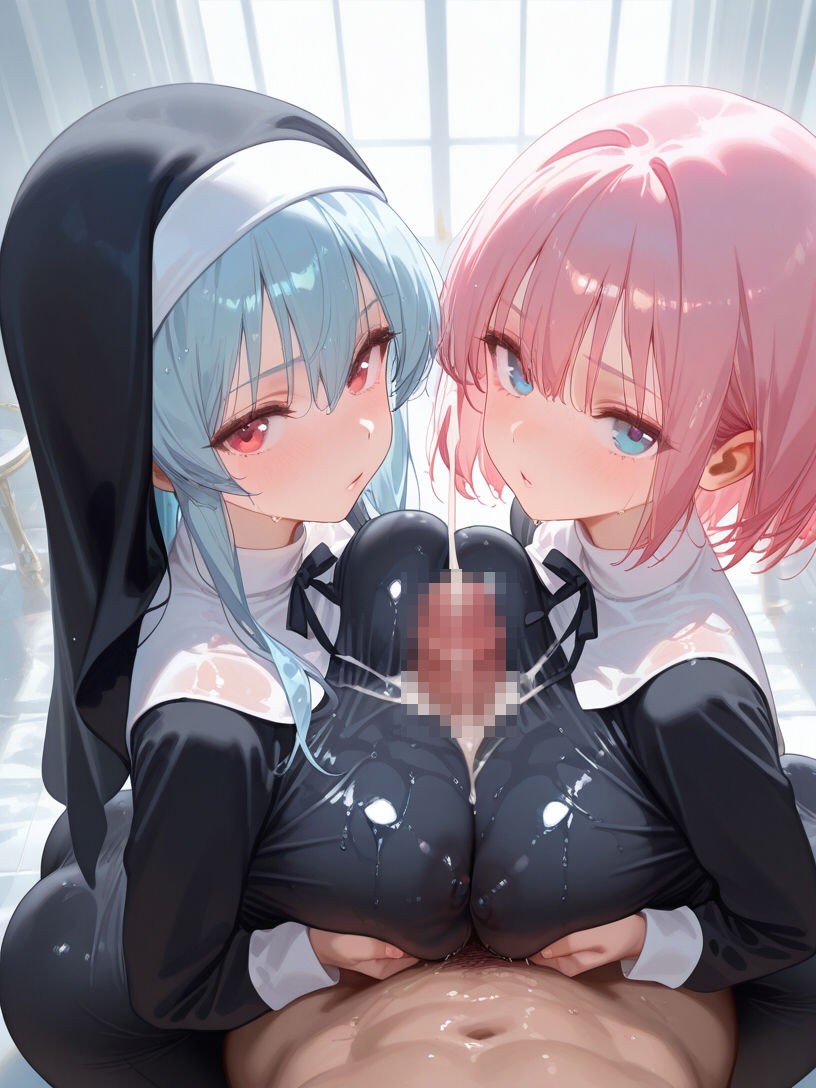巨乳シスターとハーレムエッチ2 画像6
