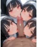 巨乳シスターとハーレムエッチ3