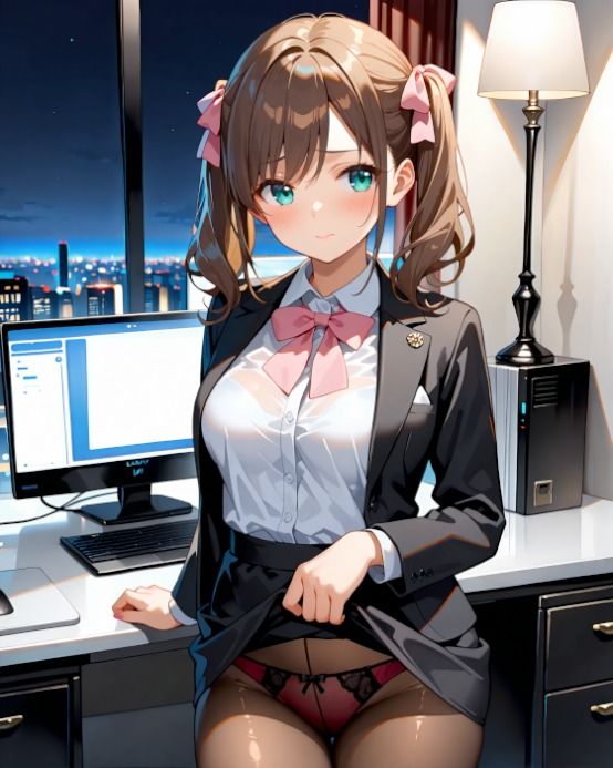 サンプル画像2:パンチラ図鑑-OL編-(カレン/Karen) [d_617809]