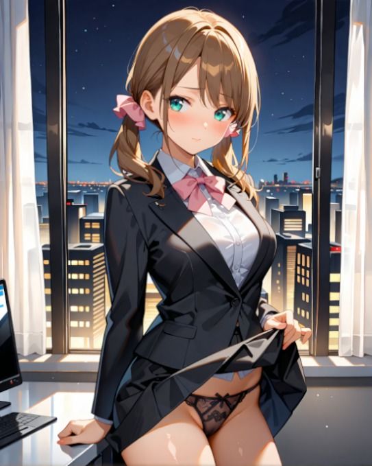 サンプル画像3:パンチラ図鑑-OL編-(カレン/Karen) [d_617809]