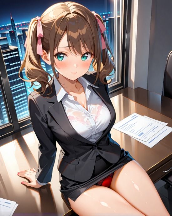 サンプル画像5:パンチラ図鑑-OL編-(カレン/Karen) [d_617809]