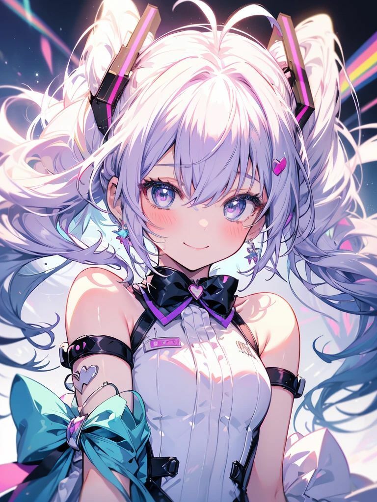 【月夜にだけ許されること】同人CG・AI『『Twinkle（はーと）Twintail！〜きらめくツインテールアイドル〜』』1