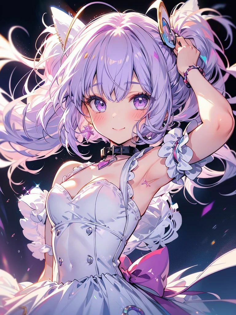 【月夜にだけ許されること】同人CG・AI『『Twinkle（はーと）Twintail！〜きらめくツインテールアイドル〜』』3