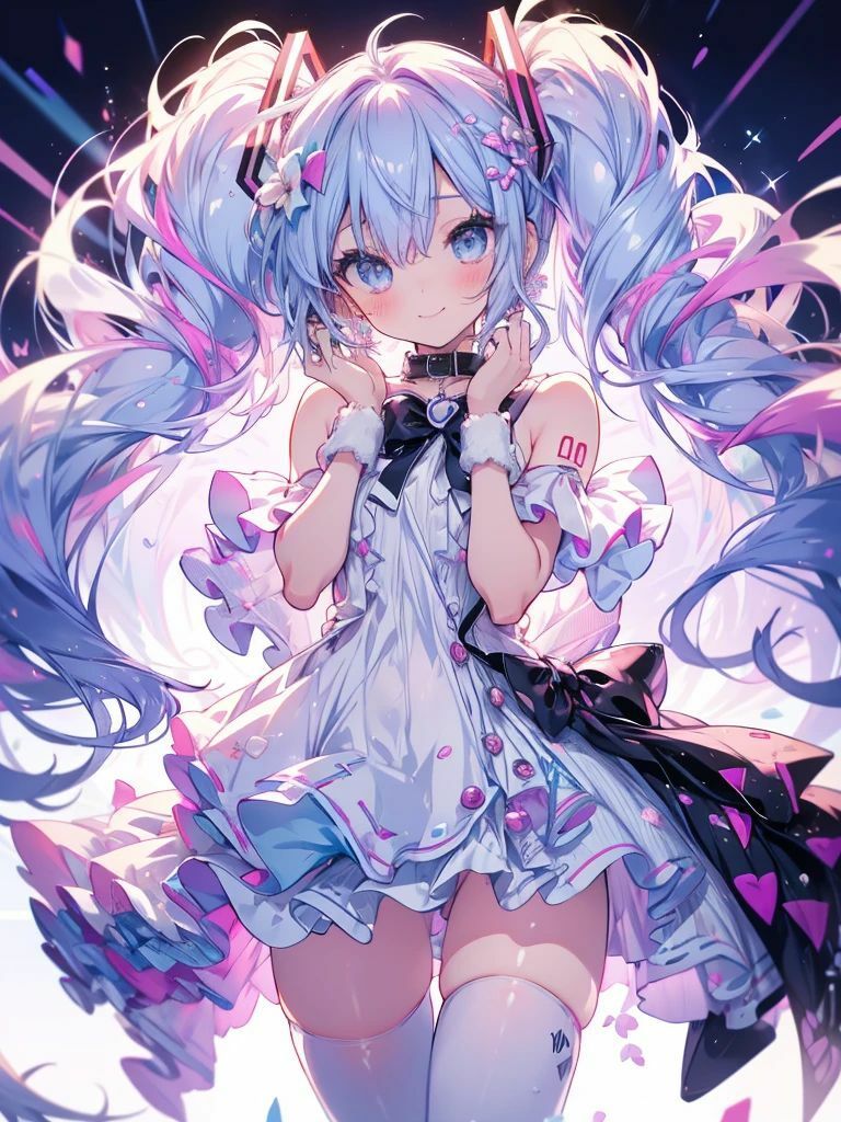 【月夜にだけ許されること】同人CG・AI『『Twinkle（はーと）Twintail！〜きらめくツインテールアイドル〜』』4