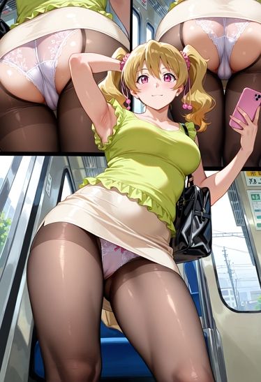 サンプル画像3:今日のパンティーチェック！その66(SUPER-PIPELINE) [d_617855]