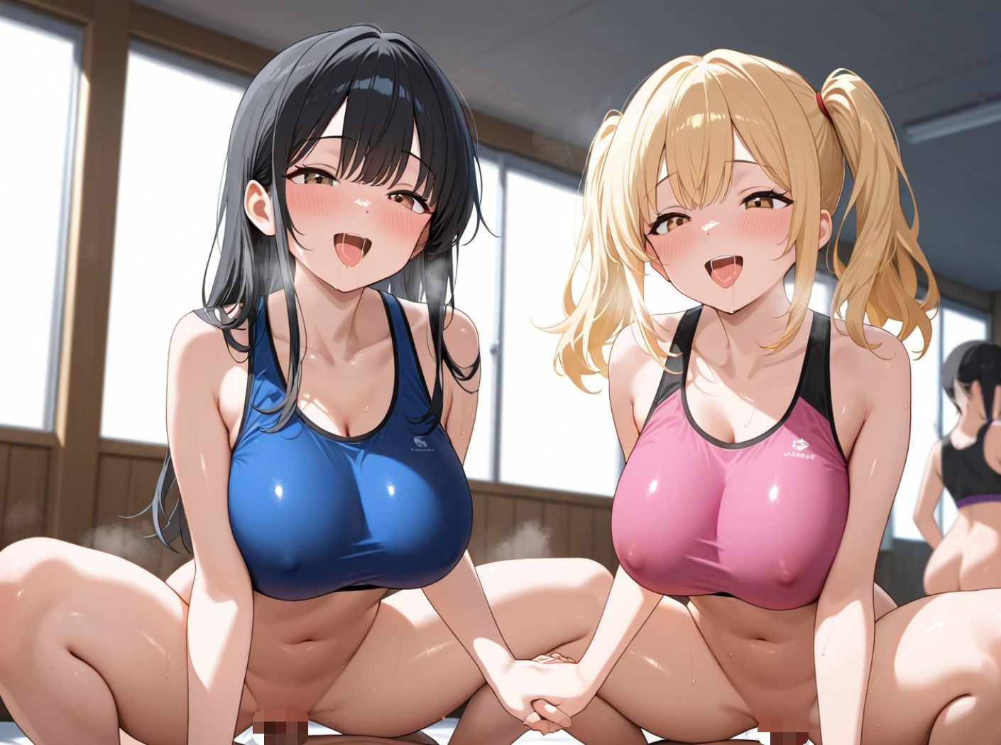 サンプル画像3:〜性処理合宿〜陸上部員が下半身強化合宿で快楽に溺れる(あんことミルクセーキ) [d_618028]