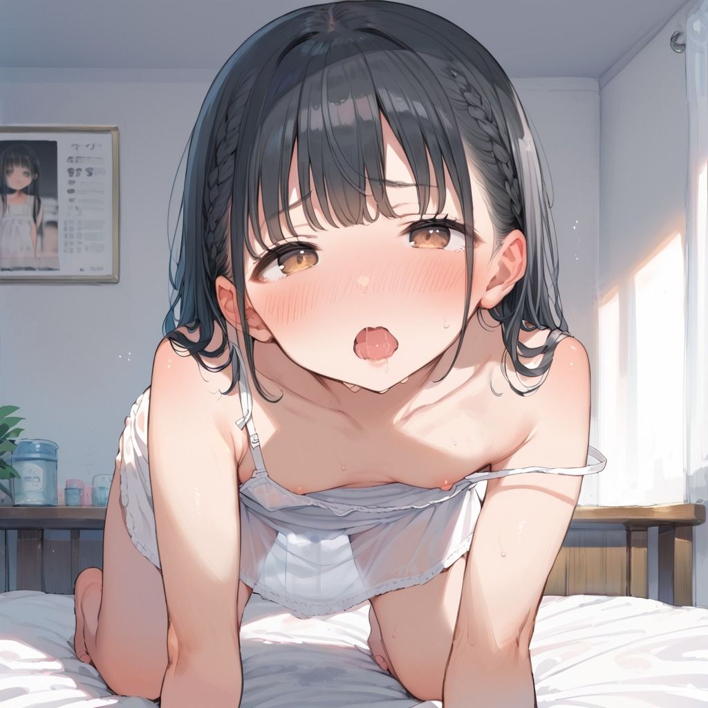 【300枚】搾精夏休みー淫乱なちっぱい娘に精〇を搾り取られるー サンプル画像 2