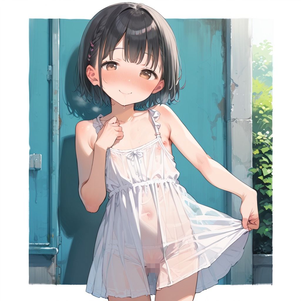 【300枚】搾精夏休みー淫乱なちっぱい娘に精〇を搾り取られるー サンプル画像 8