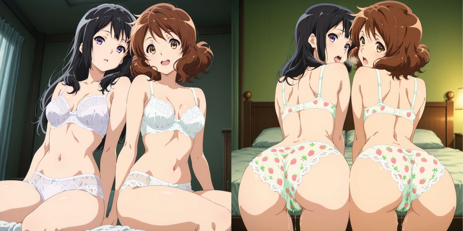 サンプル画像6:吹奏楽部員のパンツ4(五本木ポメ) [d_618091]