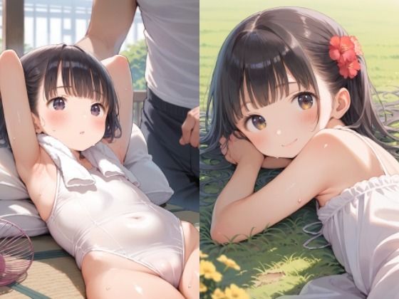 夏のスケスケパンチラ少女 画像2