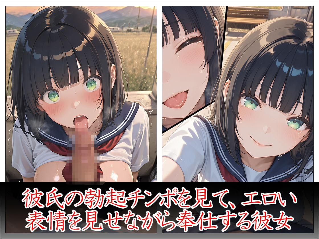 サンプル画像4:清楚女子の下校エッチ(万工房) [d_618228]