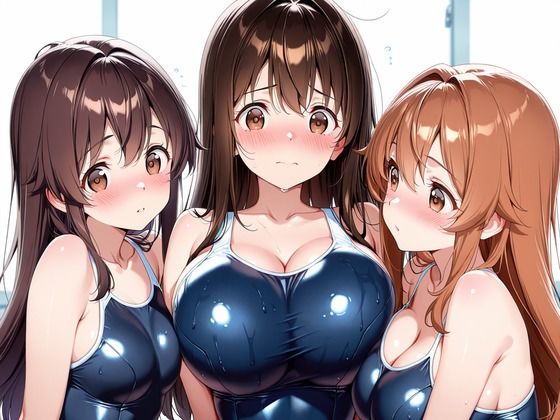 サンプル画像1:スク水 水泳部に中出し(ほずみ) [d_618264]