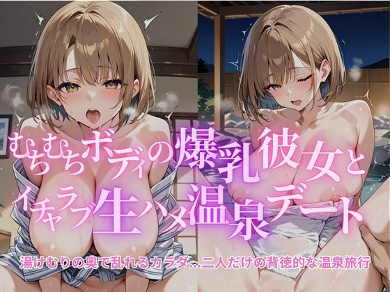 むちむちボディの爆乳彼女とイチャラブ生ハメ温泉デート