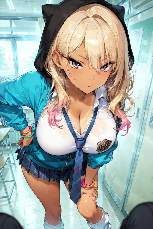 サンプル画像2:授業も忘れて巨乳ギャル幼馴染と精子が枯れるまで貪り合った思春期(みるきーたろう) [d_618307]