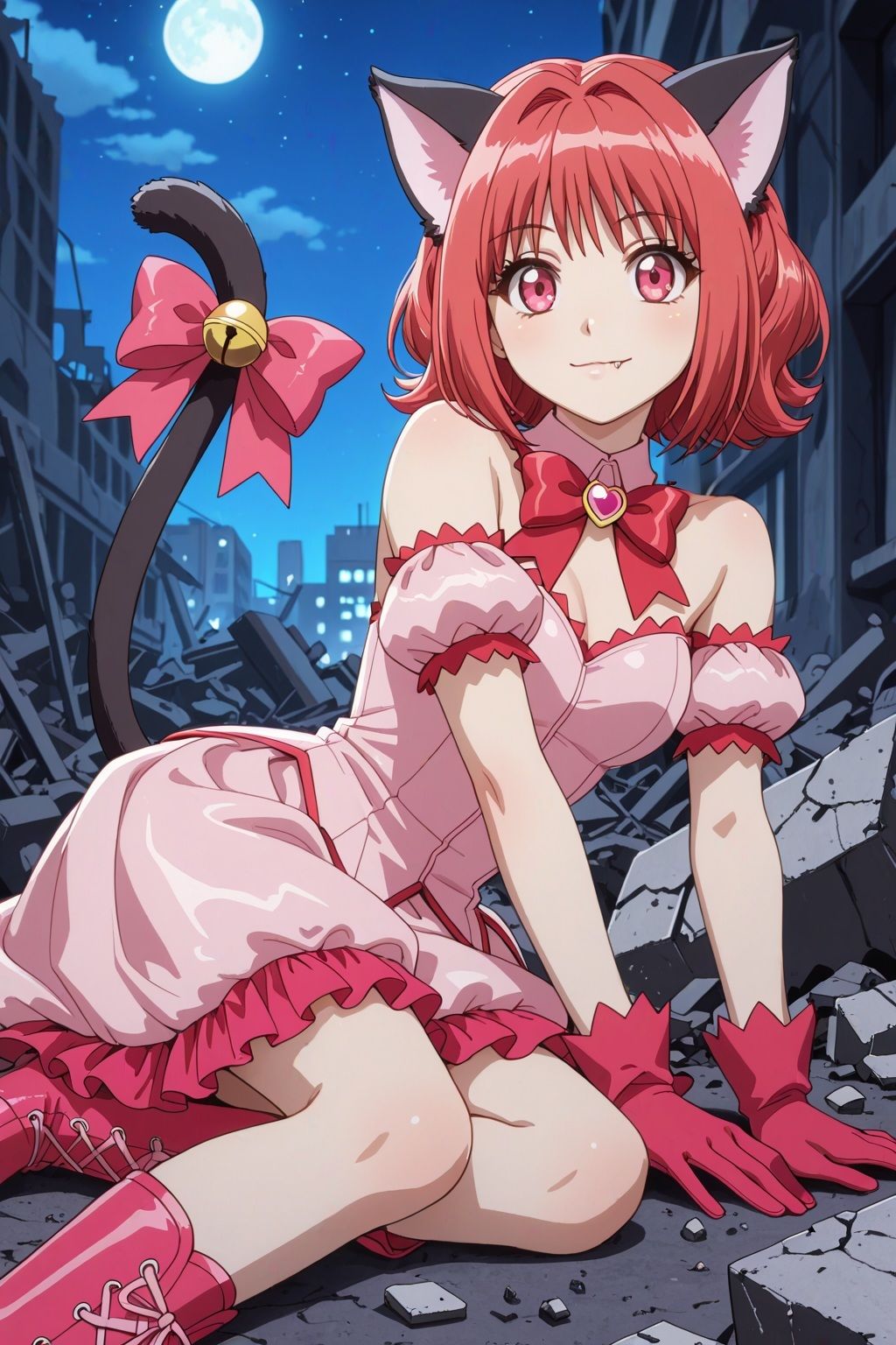 サンプル画像2:変身ヒロイン×辱 東京ミュウ●ュウ イチゴ敗北初セックス(ライトフィニッシュ) [d_618309]