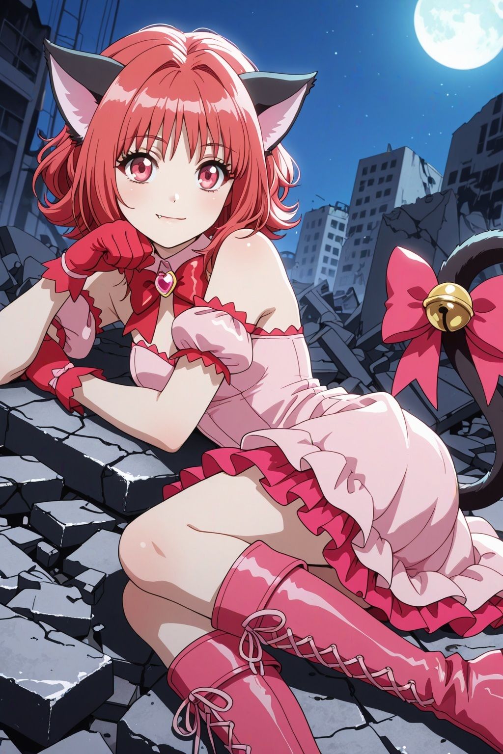 サンプル画像3:変身ヒロイン×辱 東京ミュウ●ュウ イチゴ敗北初セックス(ライトフィニッシュ) [d_618309]