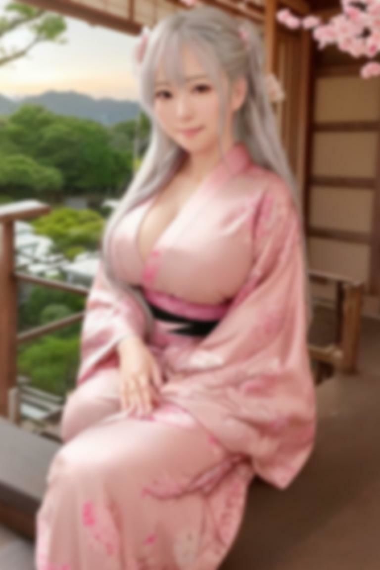 サンプル画像4:「湯けむりの奥に、彼女の微笑み」白銀の湯宿シリーズ AI美女写真集 Vol.1『温泉旅館編』(mo：graph atelier) [d_618367]