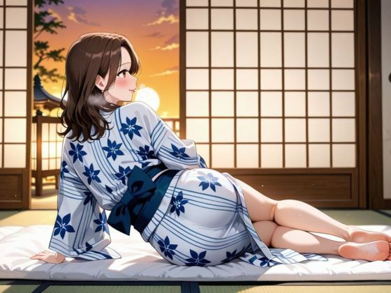 サンプル画像3:愛液温泉 〜発情した浴衣人妻の危険日交尾〜(ぱいんだー出版) [d_618381]