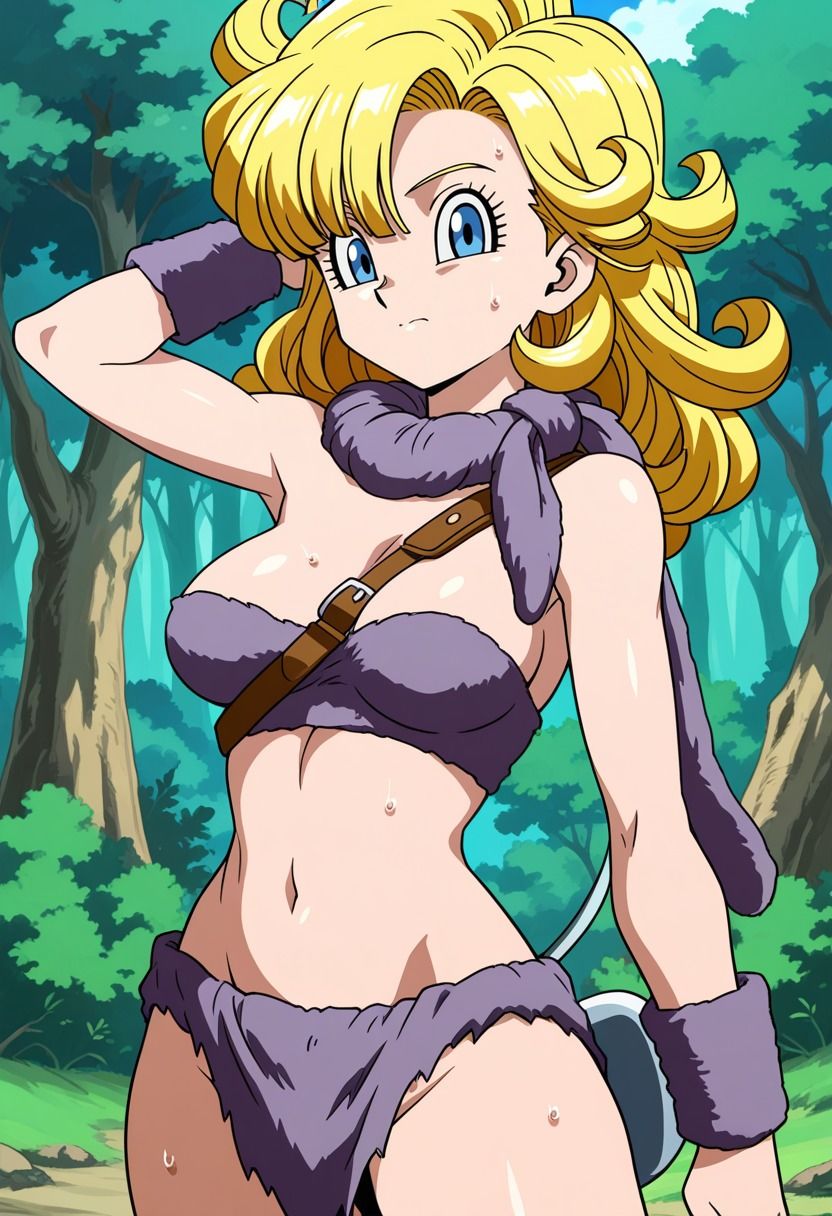 サンプル画像1:原始の力、大地を駆ける！エイラの雄叫び！！(にくにんラーメン) [d_618397]