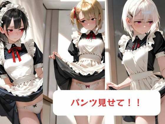 パンツ見せて！！-メイド編-