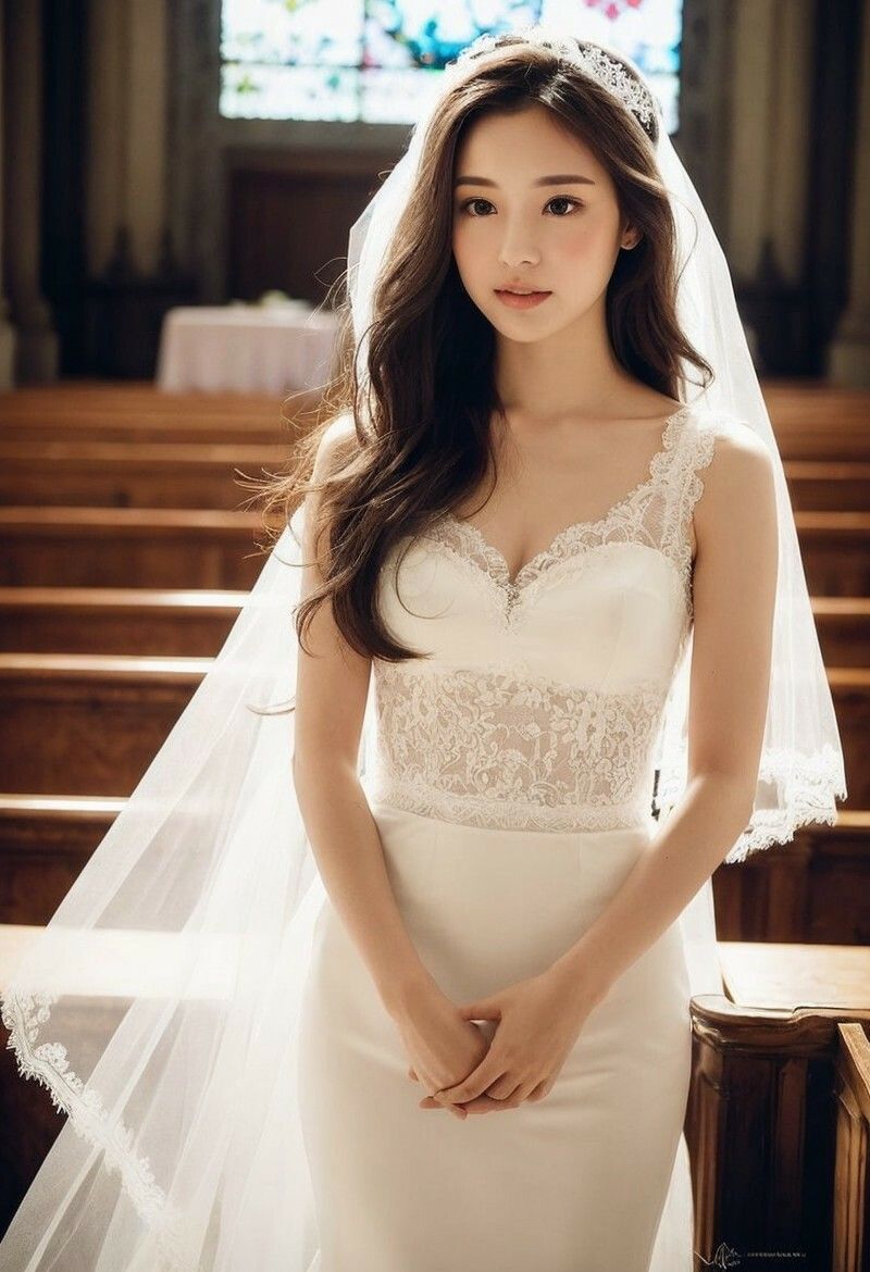 サンプル画像2:【美女名録】vol3.17  白い約束──その夜に永遠を誓う  200枚【AIグラビア写真集】(AI美女制作参謀本部4課) [d_618402]