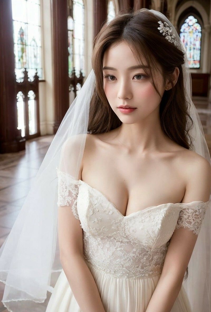 サンプル画像4:【美女名録】vol3.17  白い約束──その夜に永遠を誓う  200枚【AIグラビア写真集】(AI美女制作参謀本部4課) [d_618402]