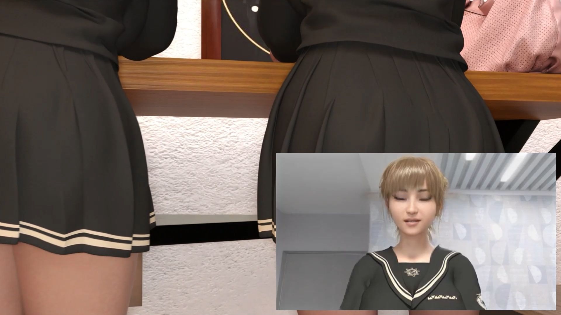 《d_618481》【▲100●100】生徒会長 一ノ瀬廻里・県警からの事情聴取で、自らの盗撮被害動画の確認を強いられる:Vol.R002『電車内での痴●被害の猥談中にスカート内を盗撮される』の画像2