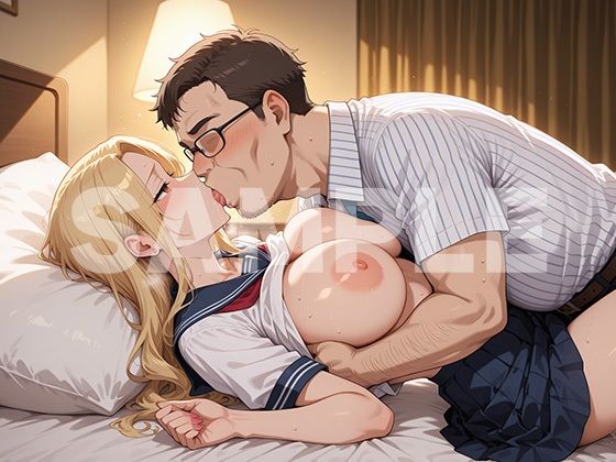 白ギャル パパ活で制服えっちしまくり 画像10