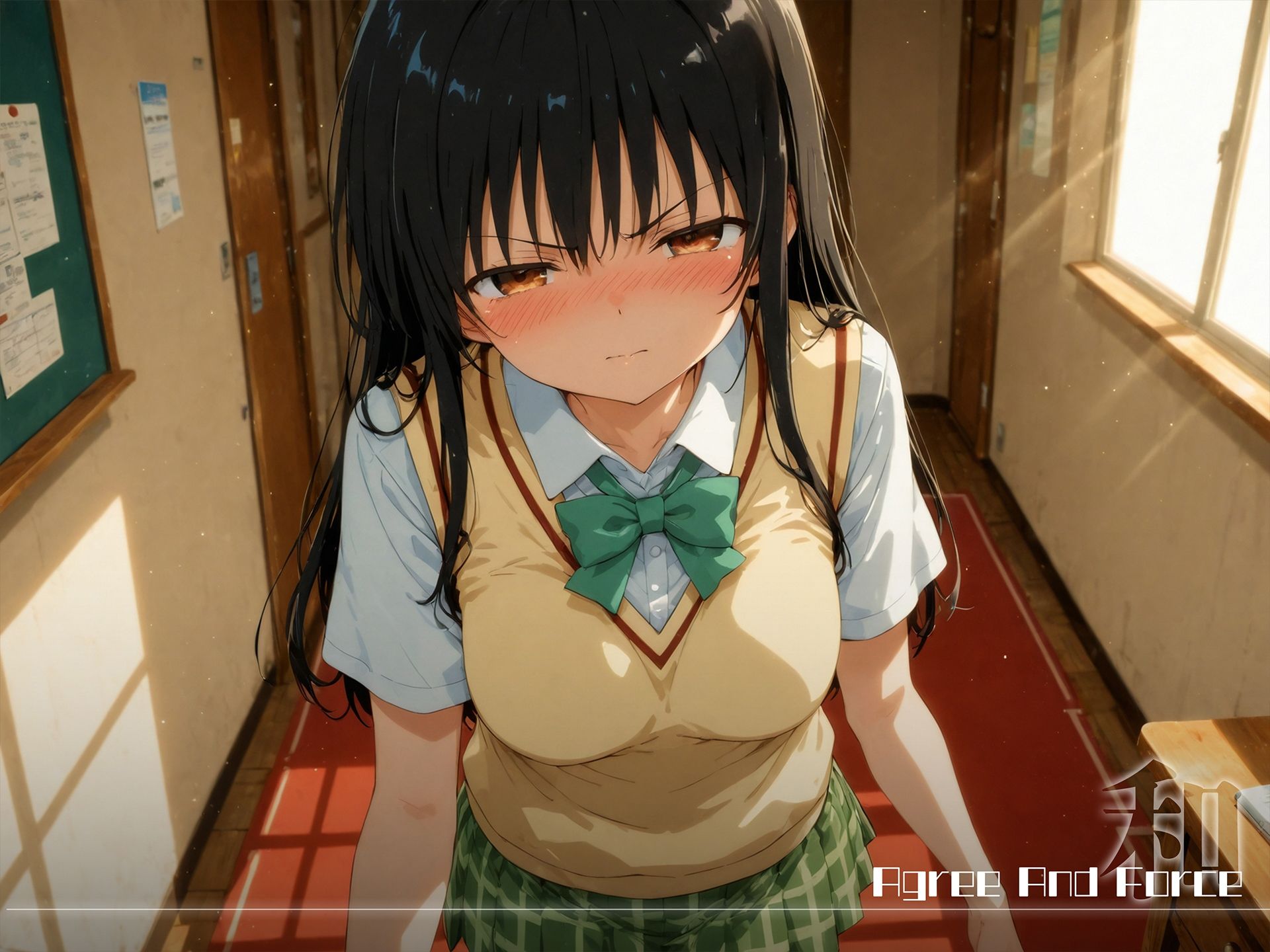 和と強 -学園とらぶる- 古手●唯 画像1