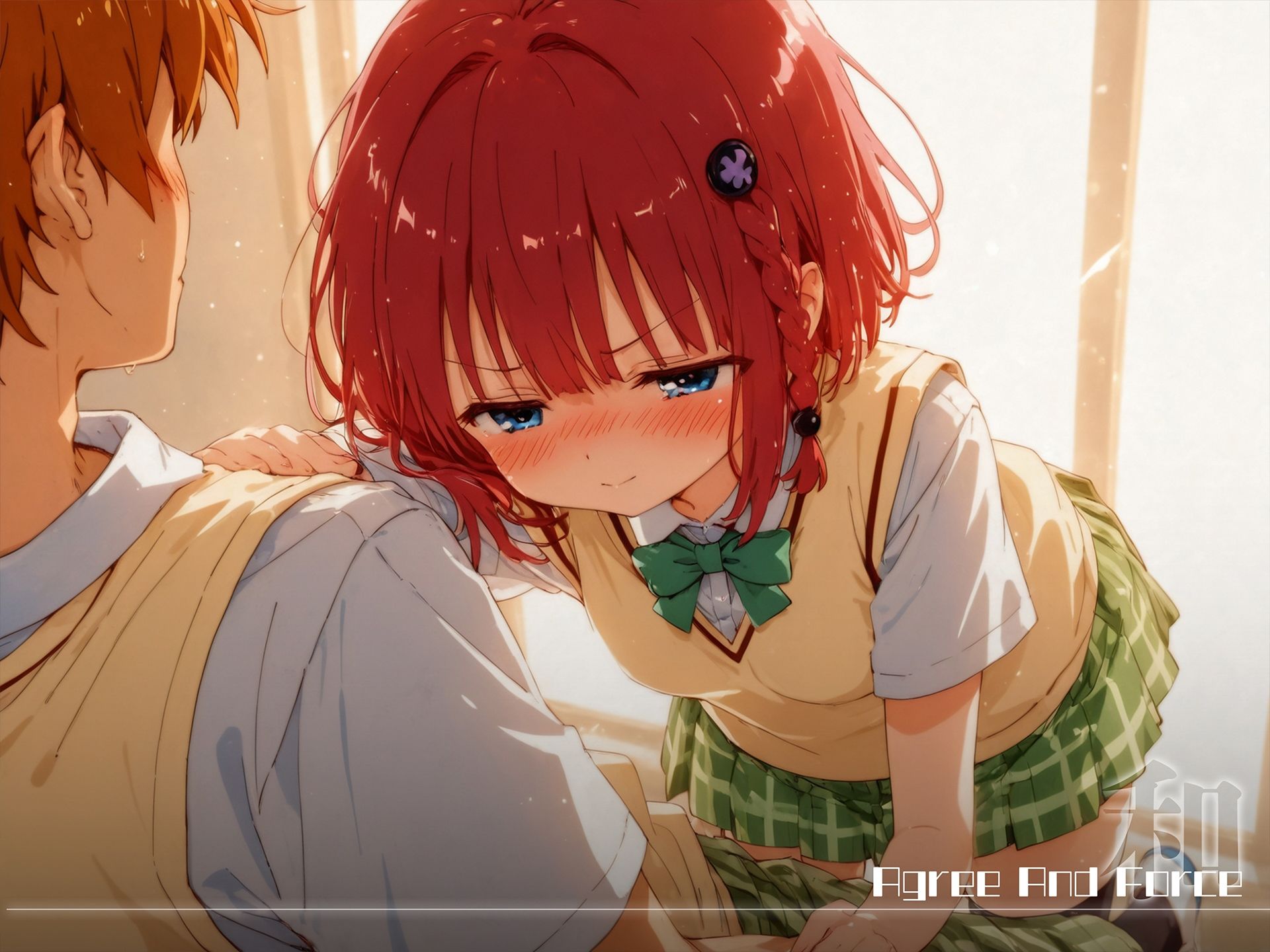 サンプル画像1:和と強 -学園とらぶる- 黒●芽亜(あーすりん) [d_618594]