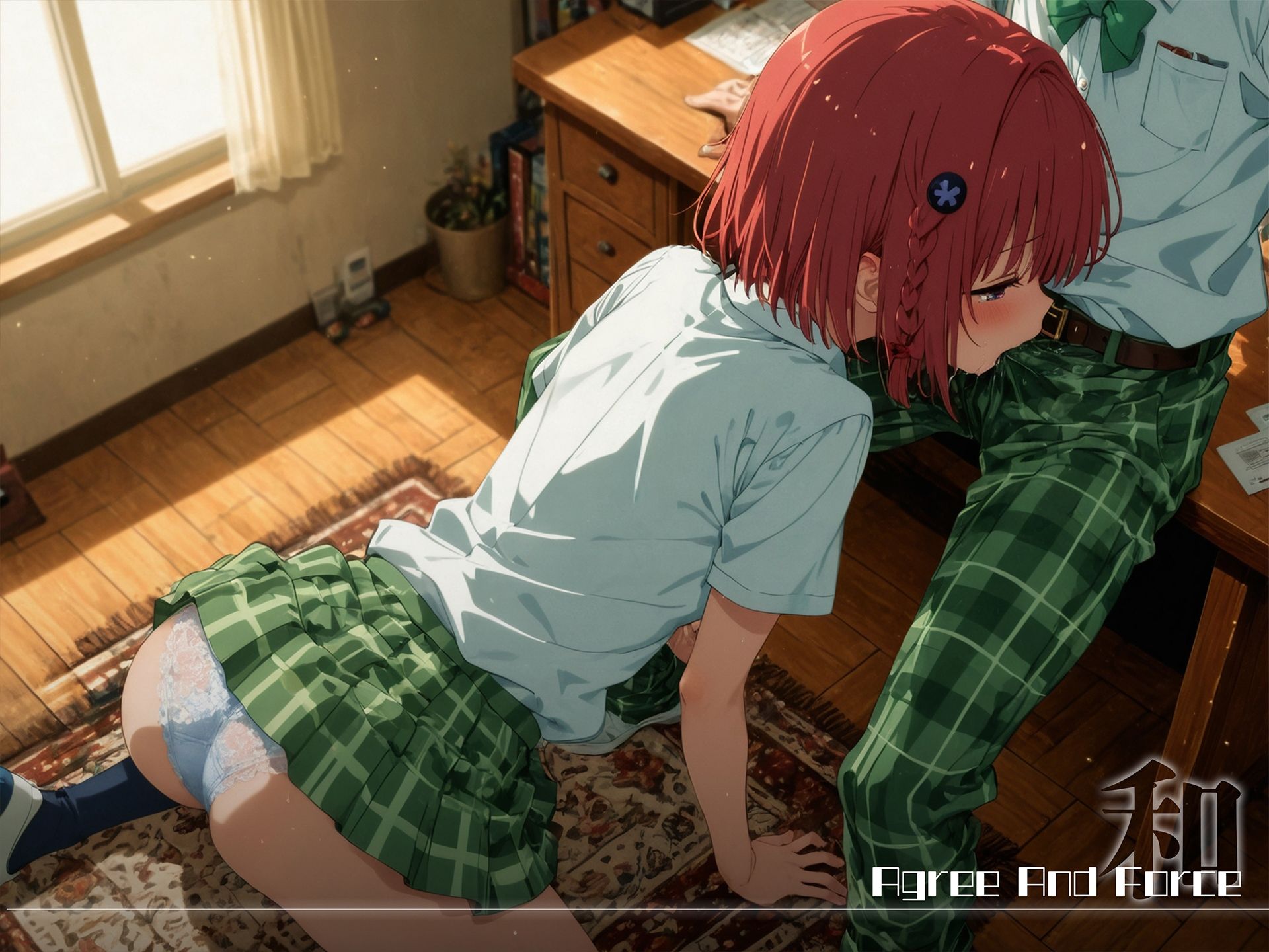 サンプル画像2:和と強 -学園とらぶる- 黒●芽亜(あーすりん) [d_618594]