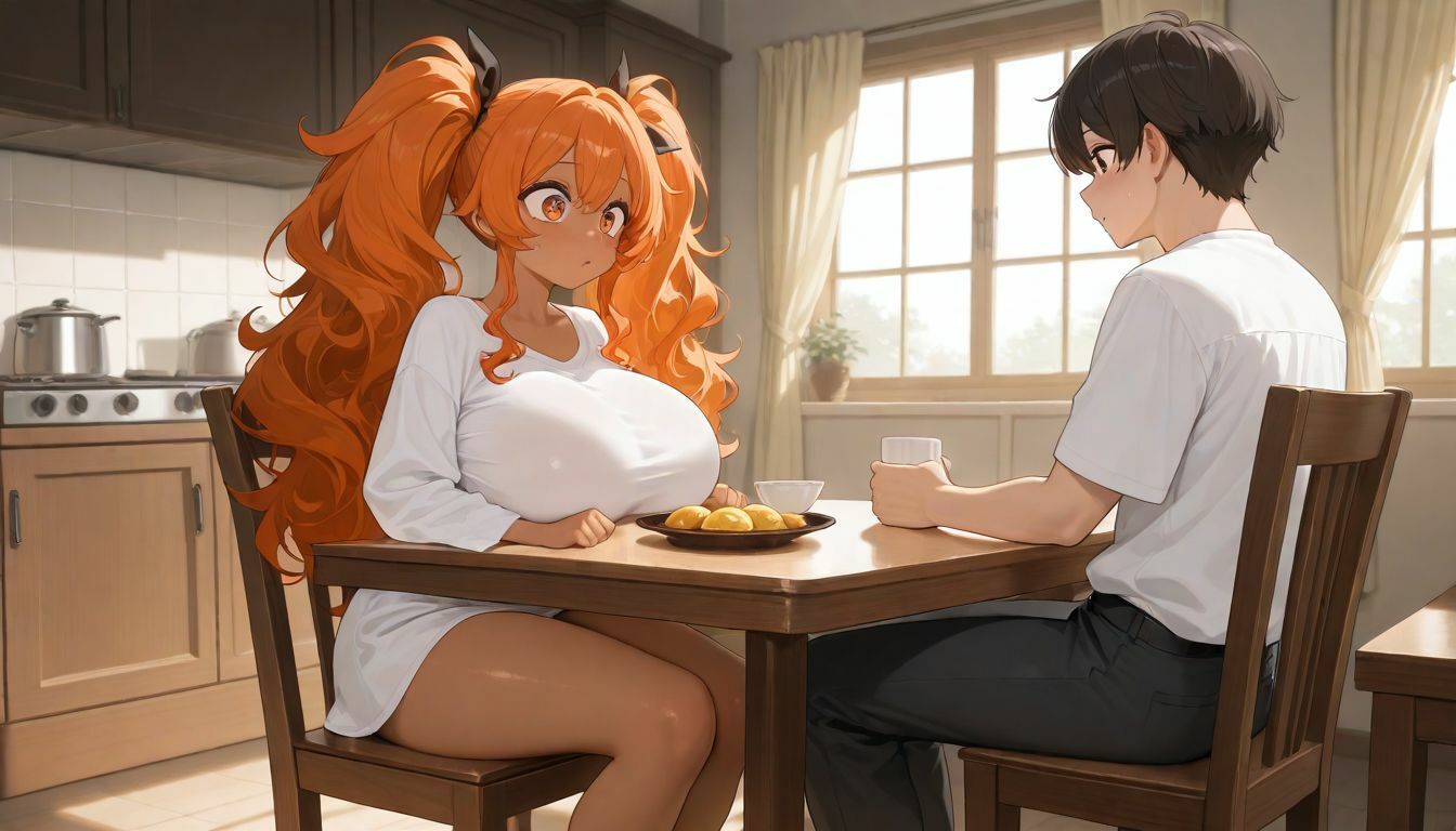強気な爆乳ギャルの性活 画像1