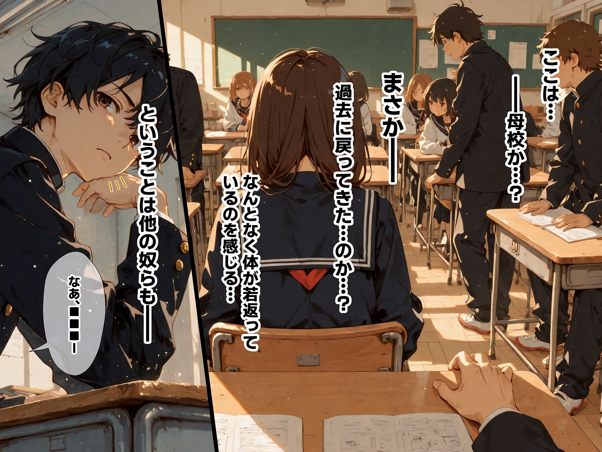 サンプル画像3:中年学園 -熟春の追憶- vol.1(勃ちひろし) [d_618644]