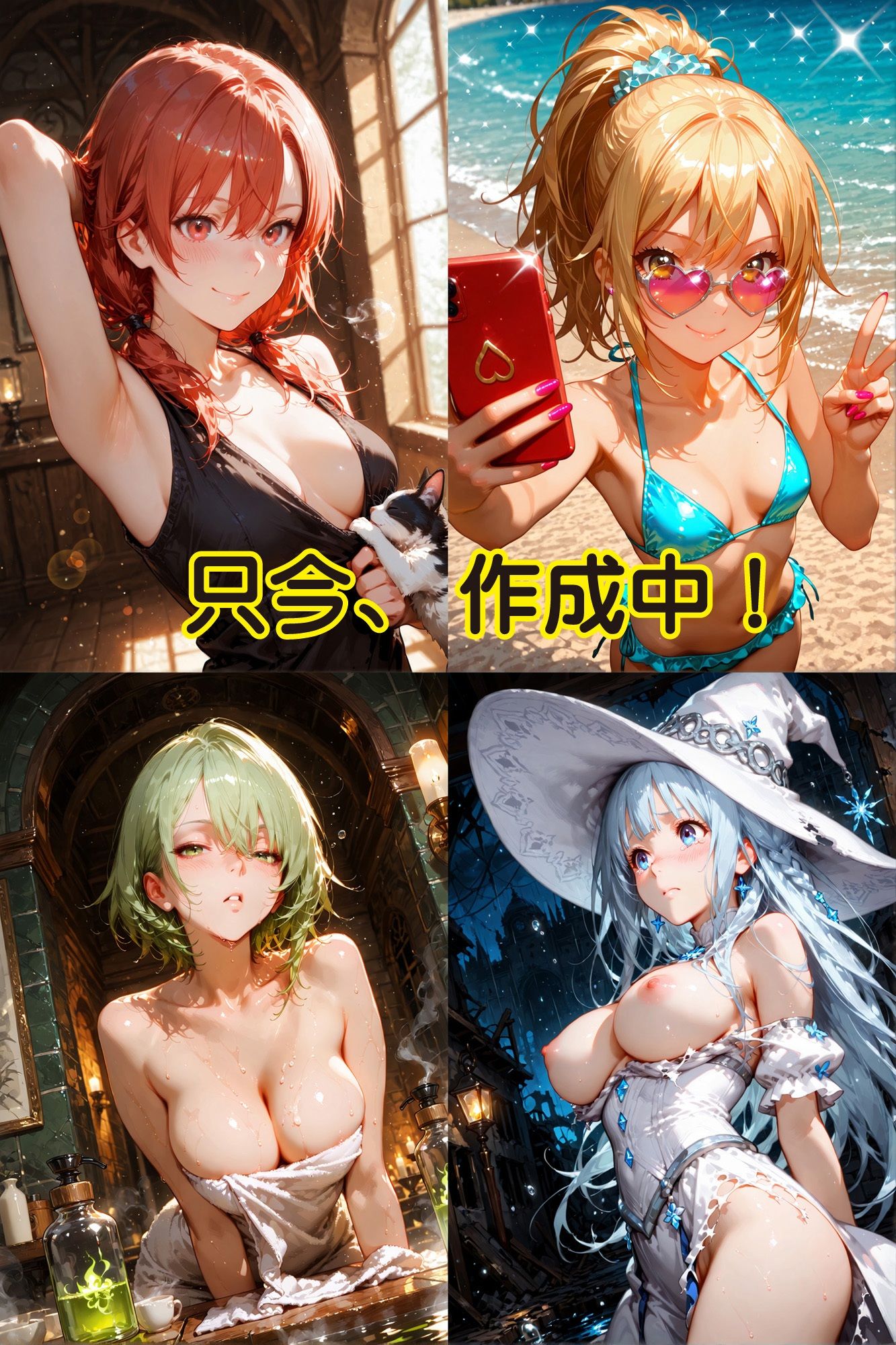 魔法使いモクさんの、とても見せられない一日 138枚+おまけ20枚 画像10