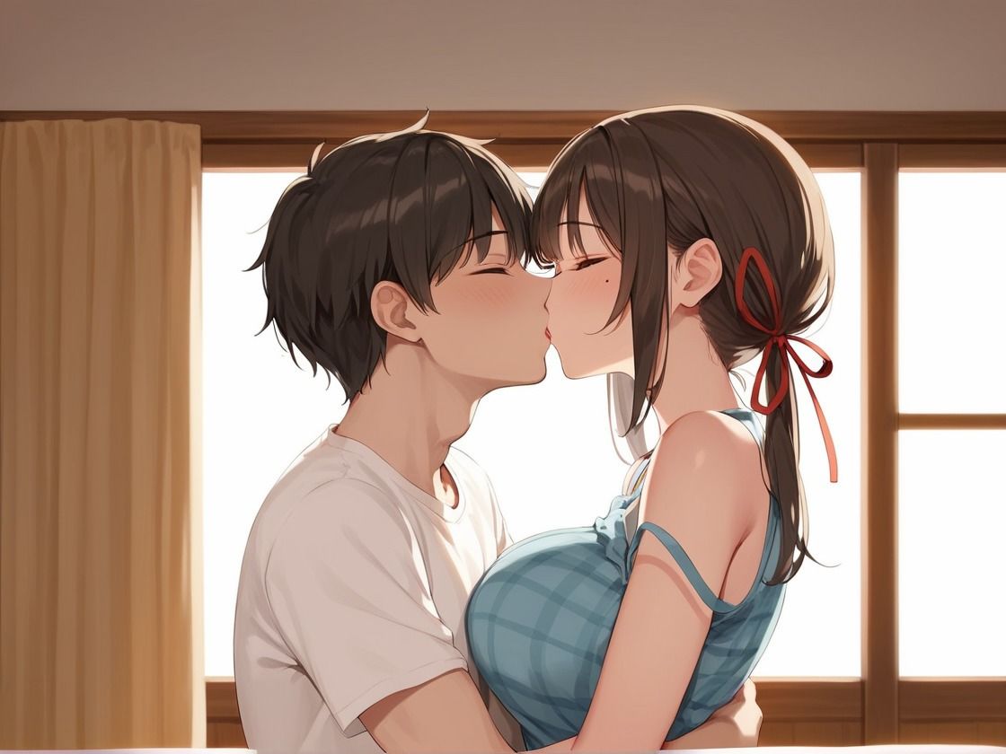 サンプル画像3:学校の清楚な優等生が教師と中出しセックス(なすびーず) [d_618689]