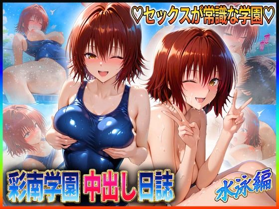 彩南学園の中出し日誌  水泳編  御〇涼子【ぶっかけヒロインズ】