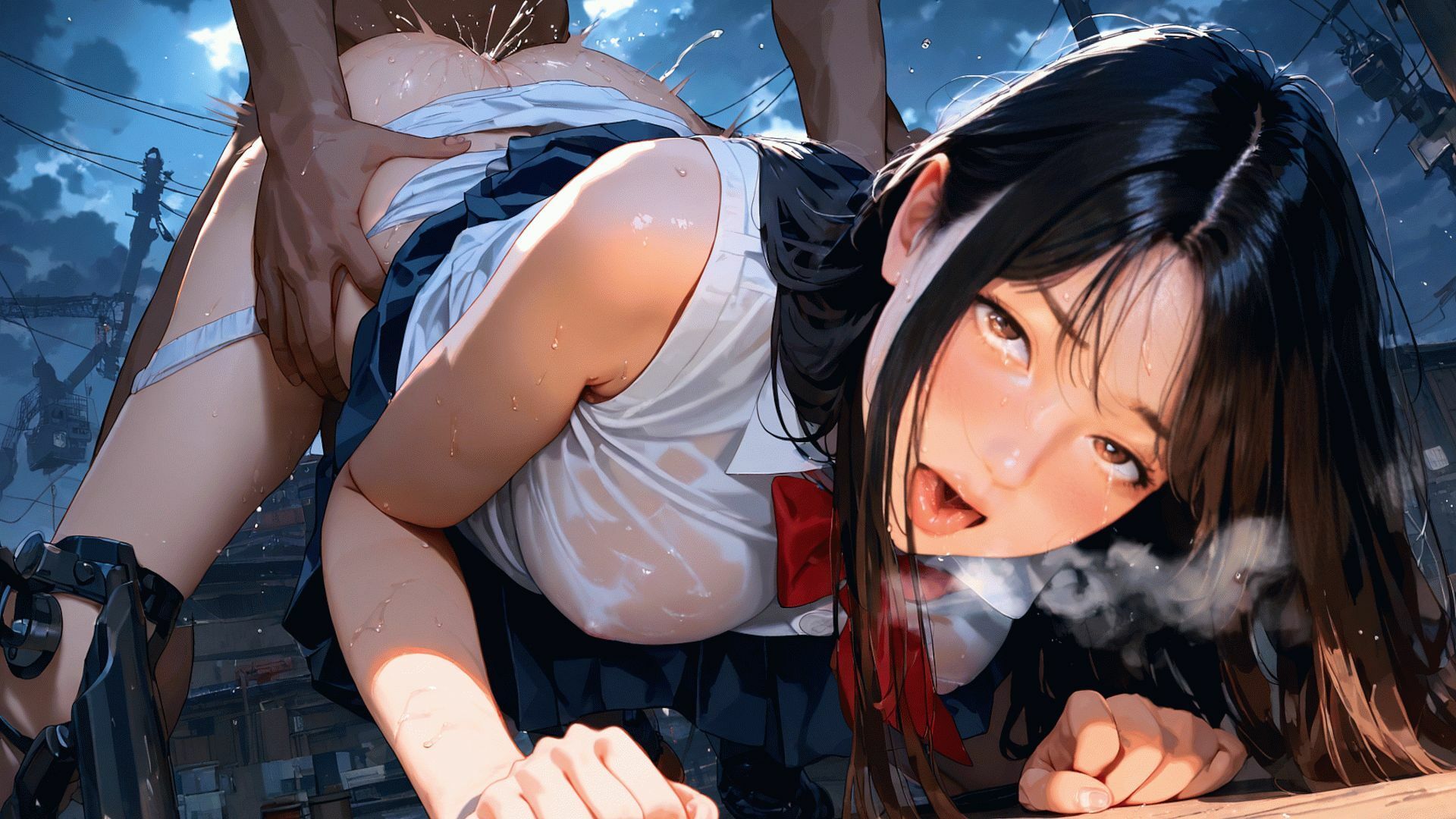 廃工場と少女 画像10