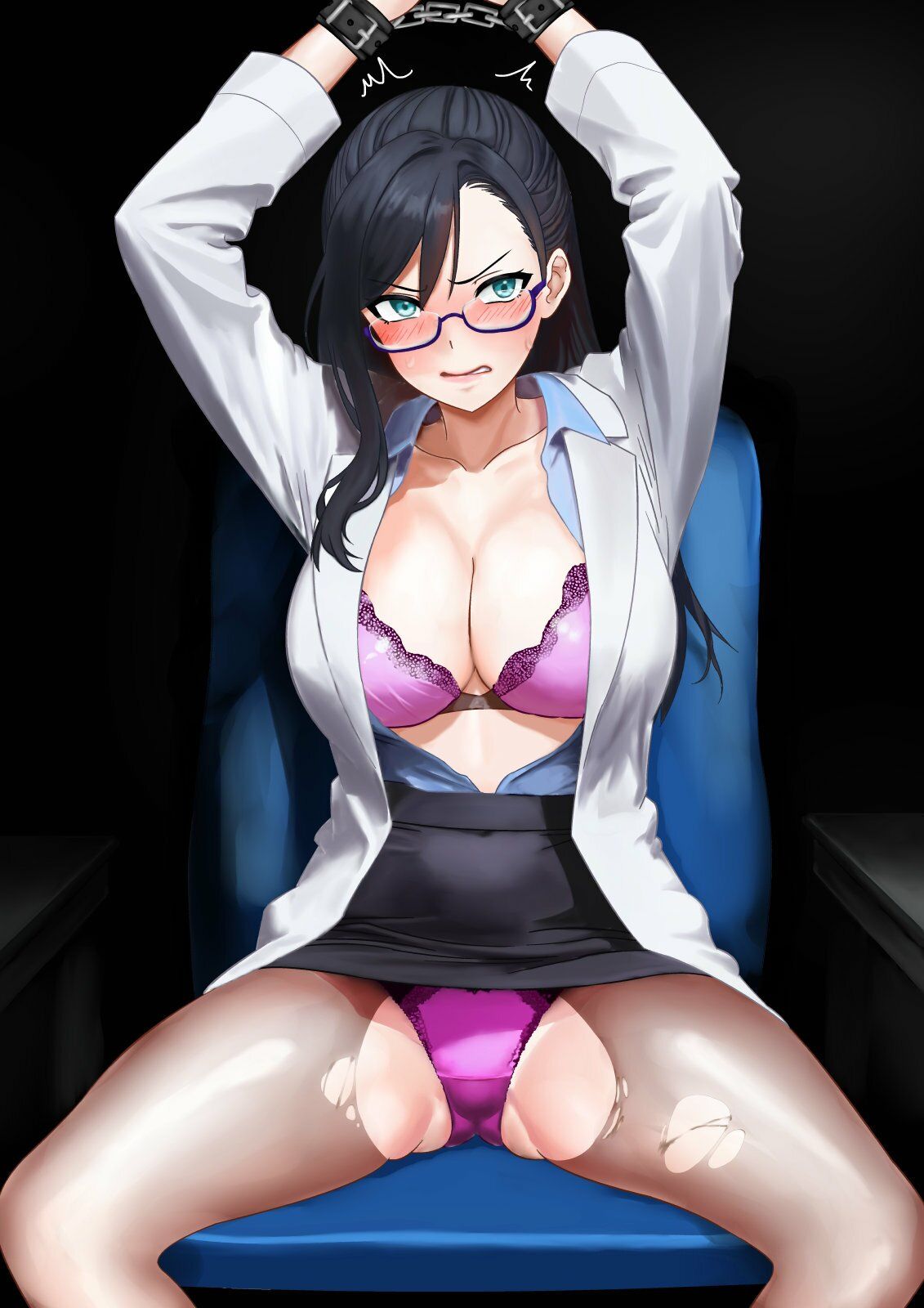 サンプル画像2:高飛車な女医のクリトリスをグチャグチャに責め抜いてまともに生活できない身体にする(淫乱テディベア) [d_618913]