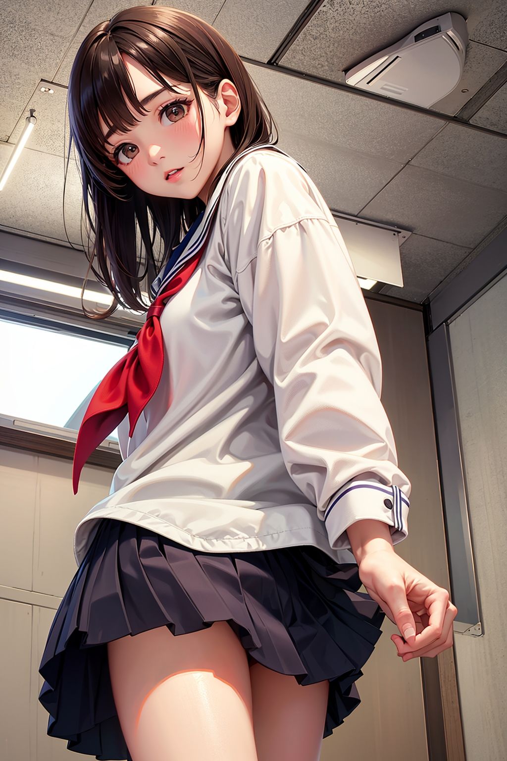 サンプル画像2:脱衣の天使たち キュートなシルキーロング イラスト版(A_LOVE_A) [d_618930]