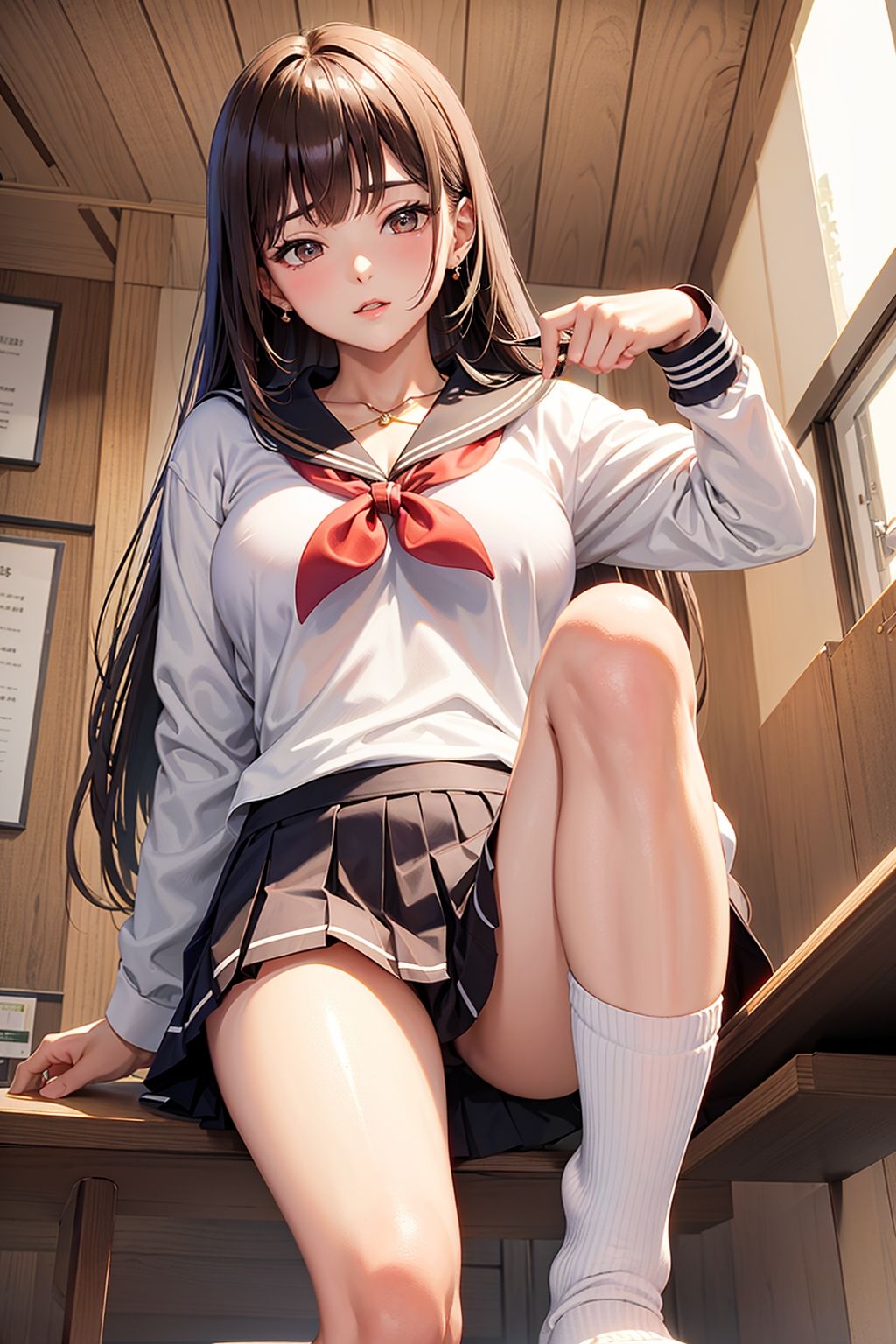 サンプル画像5:脱衣の天使たち キュートなシルキーロング イラスト版(A_LOVE_A) [d_618930]