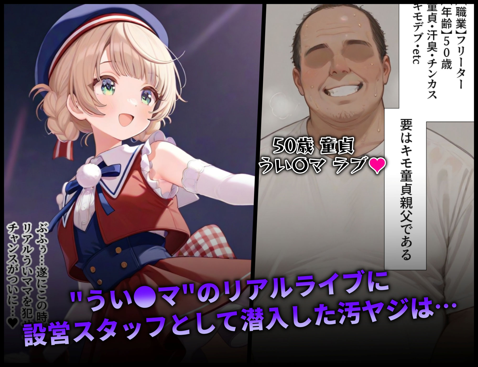 サンプル画像2:醜猥レ〇プ【し●れうい編】(ふりかけラブ) [d_618938]