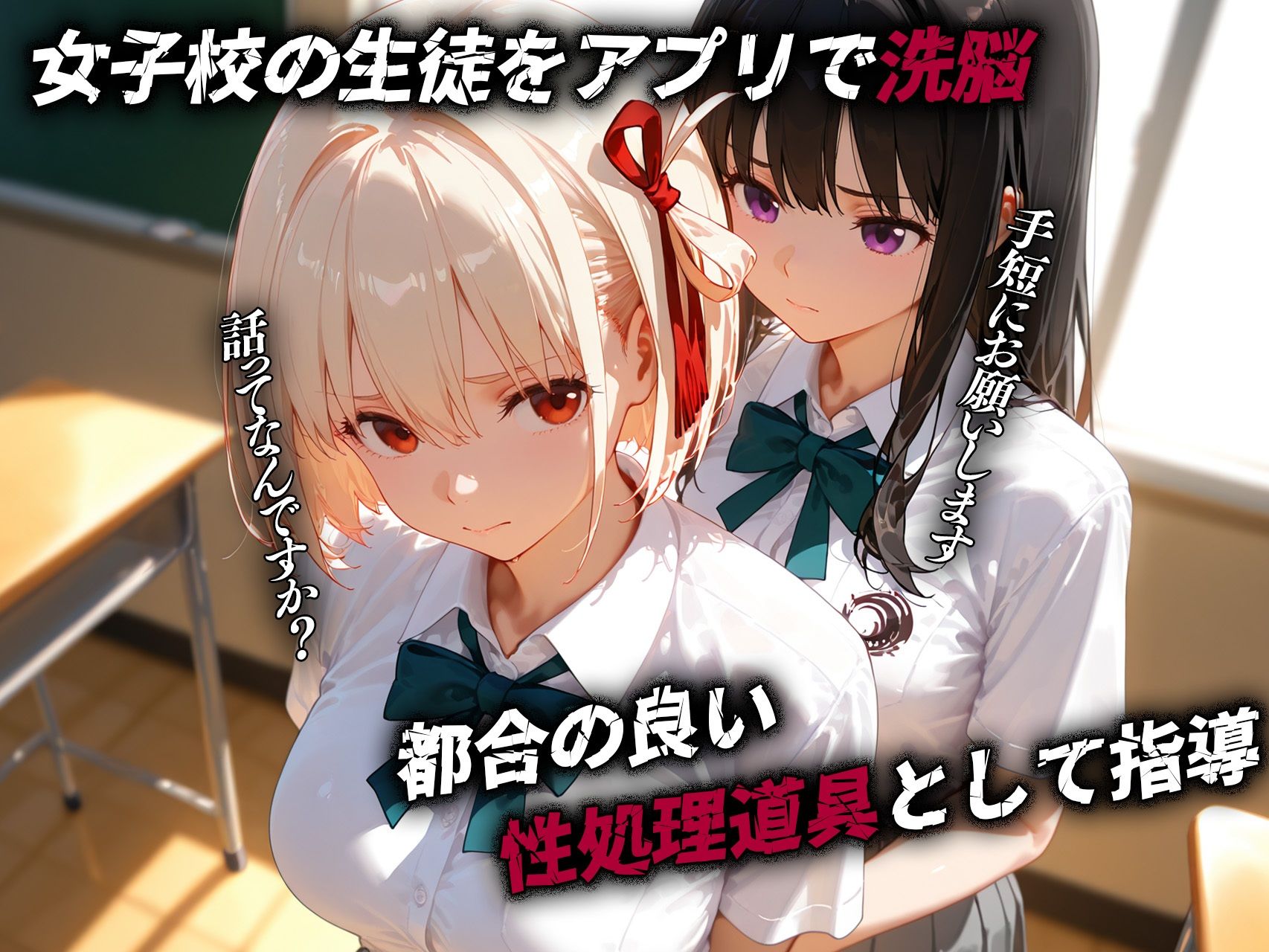 サンプル画像1:背徳教師〜リコ◯ス・リコイル〜(背徳教師) [d_618947]