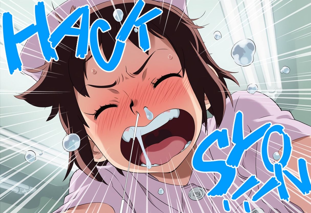 サンプル画像5:（くしゃみフェチ作品）ようこそ！くしゃみクリニック(くしゃみフェチ専門店) [d_619017]